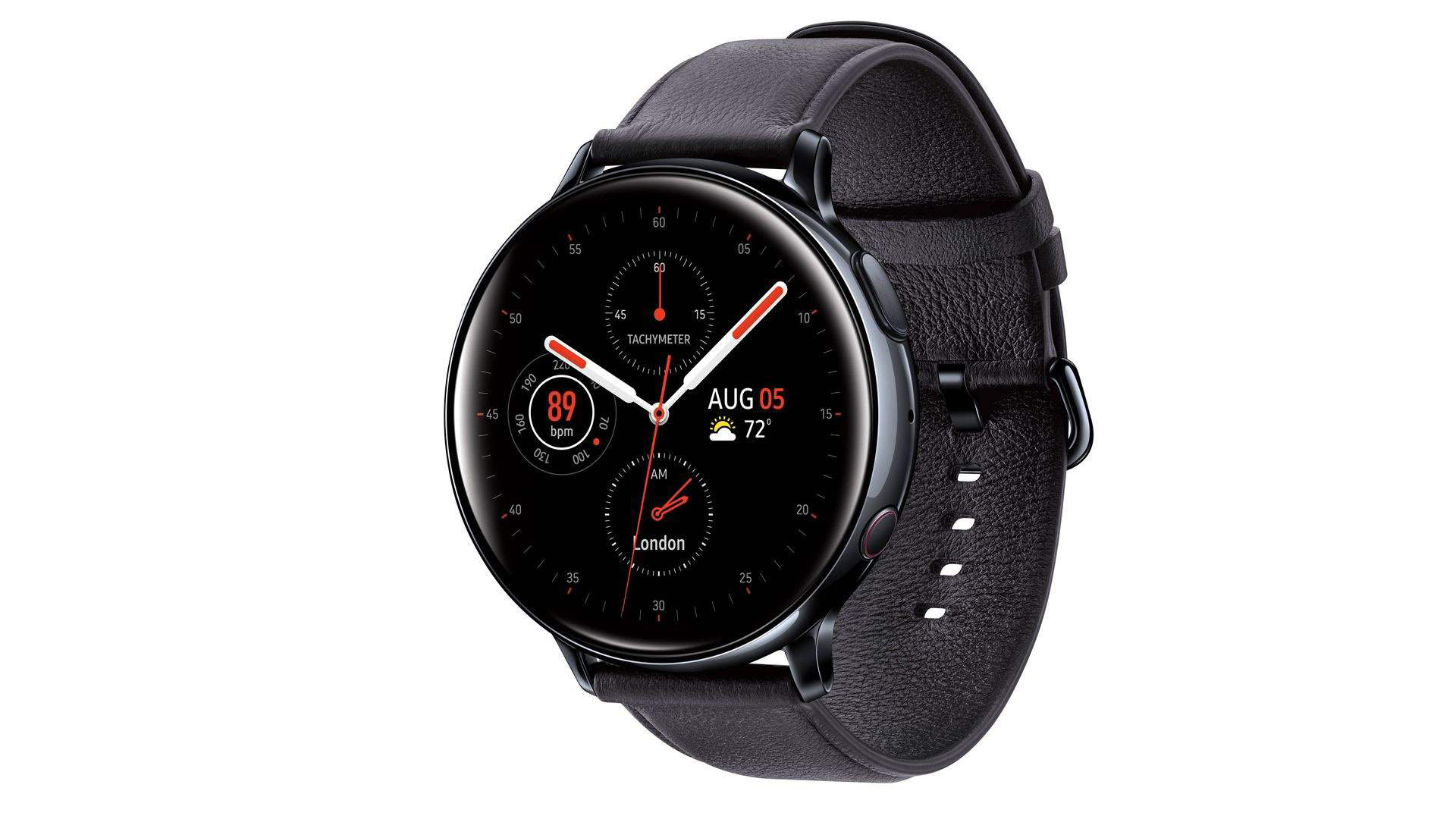 ساعت هوشمند سامسونگ مدل Galaxy Watch Active2 44mm Leatherband Smart