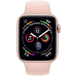 ساعت هوشمند اپل واچ سری ۵ مدل ۴۰mm Aluminum Case With Pink Sport Band